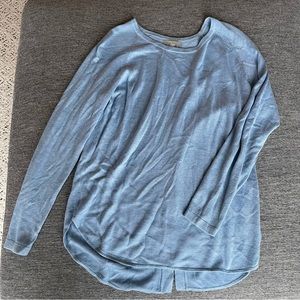 Joan Vass Studio Button Back Sweater